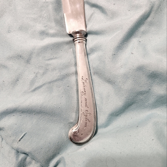 WEBSTER STERLING CAKE KNIFE CIR.1910 - Picture 3 of 5